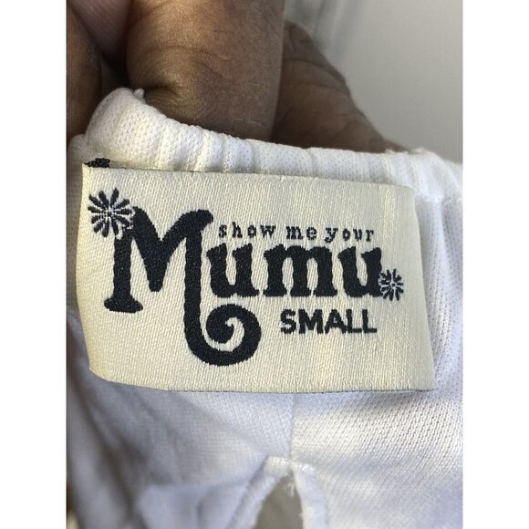 Show Me‎ Your Mumu Womens Ella Top Spring Fling Lace in White Size Small - Picture 6 of 8